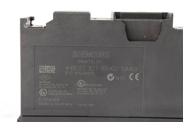 SIEMENS SIMATIC S7 Digitaleingabe SM 321 6ES7 321-1BH02-0AA0 gebraucht