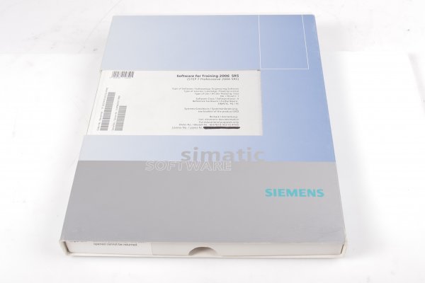 SIEMENS SIMATIC S7 Software for Training 2006 SR5 6ES7810-5CC10-4YA5 gebraucht
