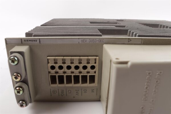 Siemens SIMATIC S5 STROMVERSORGUNG 6EV3053-0EC 6EV 3053-0EC gebraucht