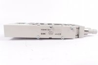 SMC Ventil Anschlußplatte Verteiler mit Abdeckplatte VVQ4000-10A-1 gebraucht