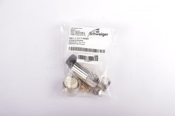 Schweiger Signalstecker 17-pol. P-Teil 821.1.17.1.0040 ASTA035FR01600035400  #new sealed