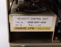 FANUC Velocity Control Unit A06B-6047-H040 #used