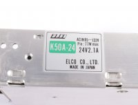 ELCO Netzteil K50A-24 ACIN85~132V 24V2.1A #used