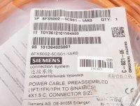 Siemens Leistungsleitung konfektioniert 6FX5002-5CS01-1AK0 9m #new sealed
