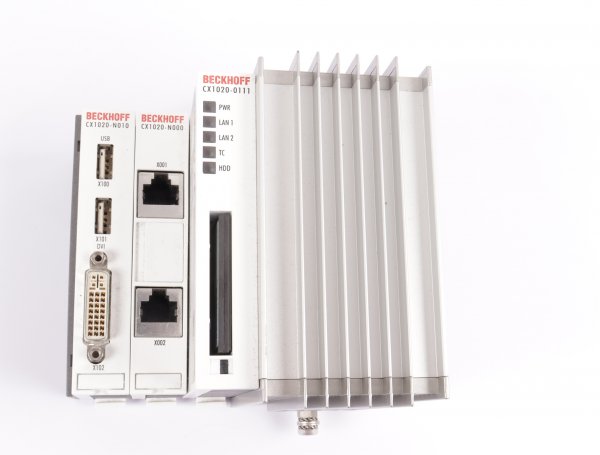 Beckhoff CX1020-0111 Power Supply HW 6.9 + CX1020-N000 + CX1020-N010 #used
