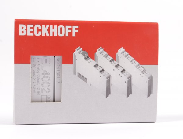 Beckhoff 2-Kanal-Analog-Ausgangsklemme EL4002 #new open box