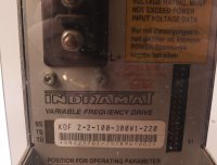 INDRAMAT Variable Frequency Drive KDF 2.2-100-300W1-220...