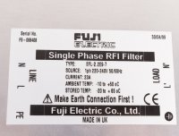 FUJI Electric Single Phase RFI Filter EFL-2.2E9-7 1ph...