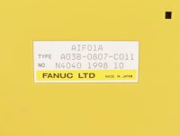 FANUC Interface Modul AIF01A A03B-0807-C011 #used