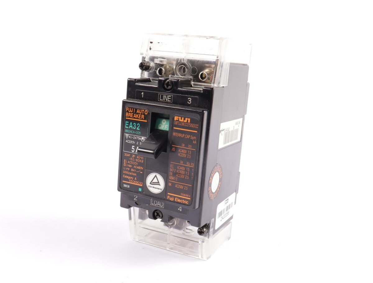 FUJI Electric Auto Breaker EA32 BB2AEA-005 5A #used, € 21,85