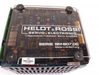 Heldt & Rossi Servoverstärker SM 807 DC SM807DC 1000-120 ELBG 018 SM 806/807 #used