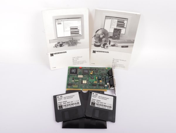 Heidenhain IK115 PC Absolutwertkarte Prüfsoftware Messgeräte mit EnDat- oder SSI-Interface Id.Nr. 344 777-04 #used