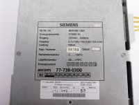 Siemens SINUMERIK 800 STROMVERSORGUNG 230 V/5 V, 15A...