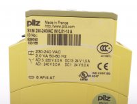 PILZ S1IM 230-240VAC IM 0.01-15A 828050 #new open box