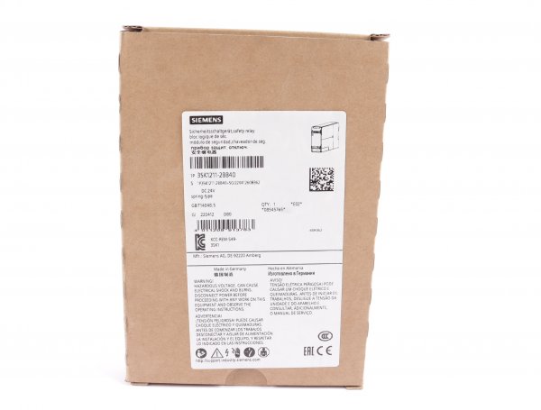 Siemens SIRIUS Sicherheitsschaltgerät 3SK1211-2BB40 #new open box
