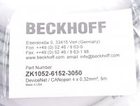 Beckhoff DeviceNet-Leitung ZK1052-6152-3050 5m #new sealed