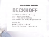 Beckhoff DeviceNet-Leitung ZK1052-6152-3010 1m #new sealed
