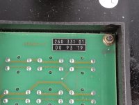 Heidenhain Maschinensteuertafel Bedienfeld TE 410 Id.Nr. 258 645 03  260 331 01 254 495 01 aus HERMLE #used