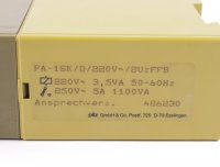 Pilz Sicherheitsrelais PA-1SK/D/220V~/2UzFFB 486230 #used