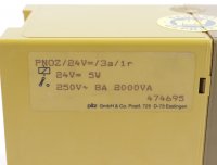 Pilz Not-Aus-Schaltgerät PNOZ/24V=/3a/1r 474695  #used
