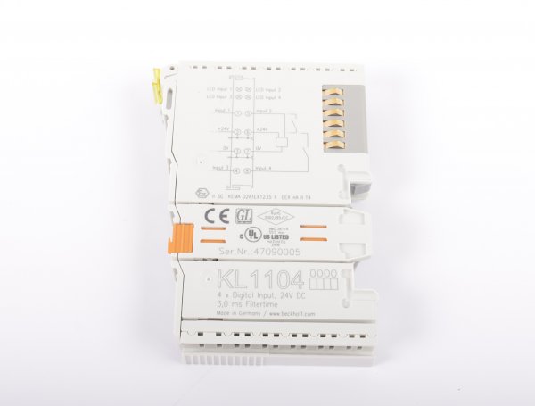 Beckhoff KL1104  4-Kanal-Digital-Eingangsklemme #used