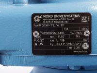 Getriebebau NORD 3~Motor 71L/4 TF 32510370 mit SK01XF-71L/4 TF #used