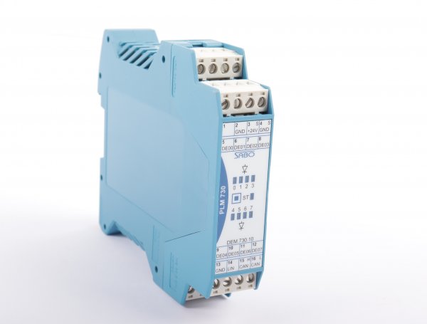 SABO Ausgangsmodul PLM 730 DEM.730.10 V07 SW:V2.20 #used