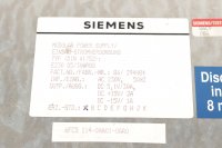 Siemens SINUMERIK 840C/840CE 6FC5114-0AA01-0AA0 STROMVERSORGUNG AC115-230V GWW E-Stand A gebraucht